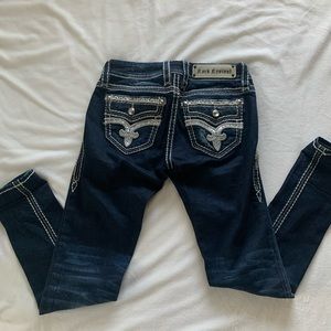 Rock Revival Sequin Denim Jeans